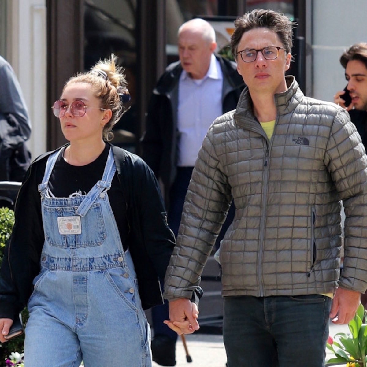 Florence Pugh calls out trolls abusing her and Zach Braff over their 21